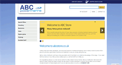 Desktop Screenshot of abcstore.co.uk